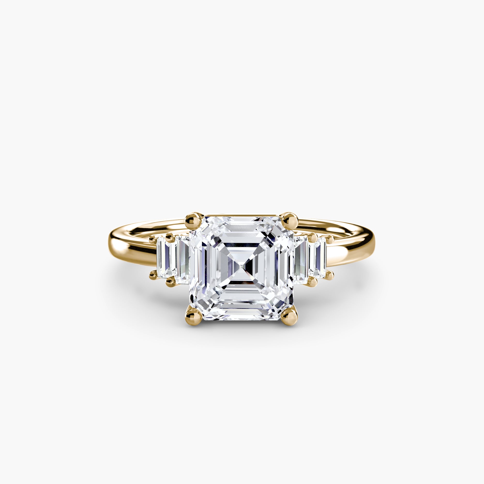 Baguette Accent Ring