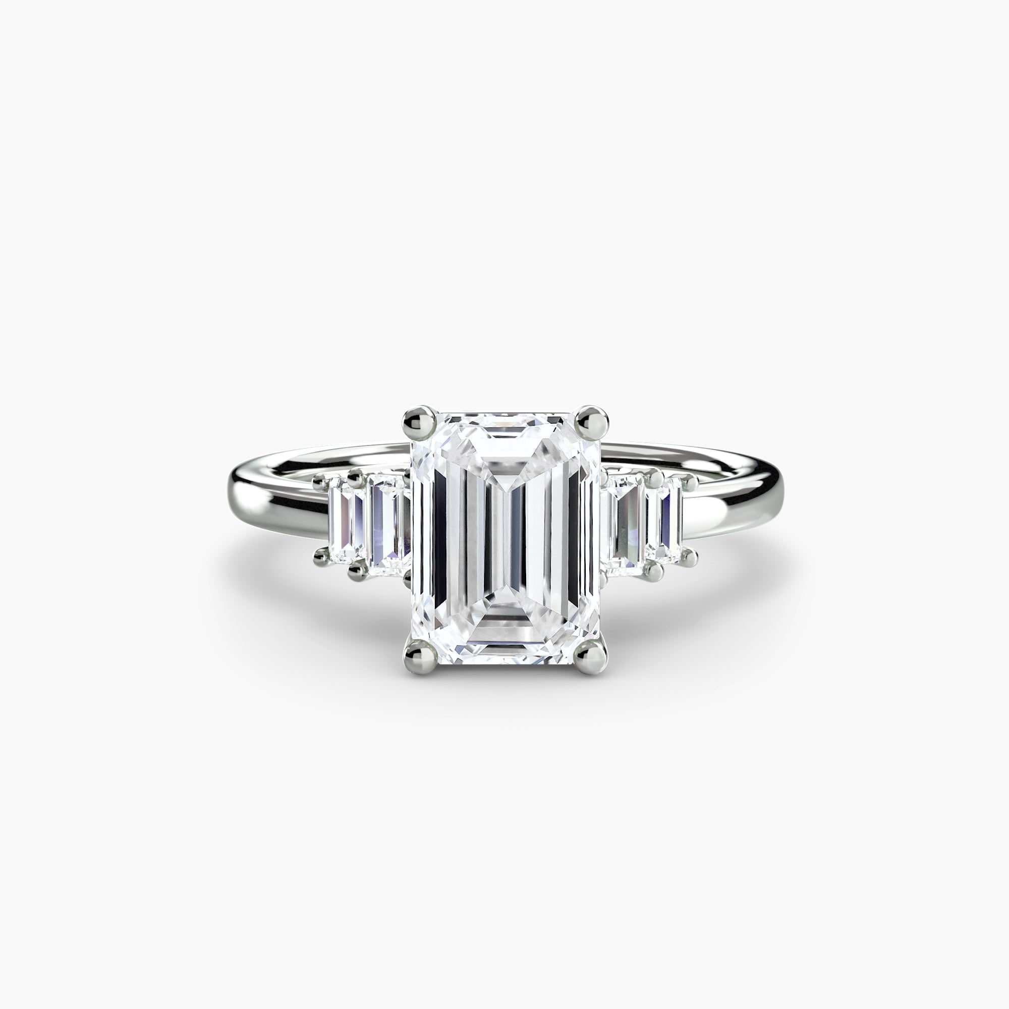 Baguette Accent Ring