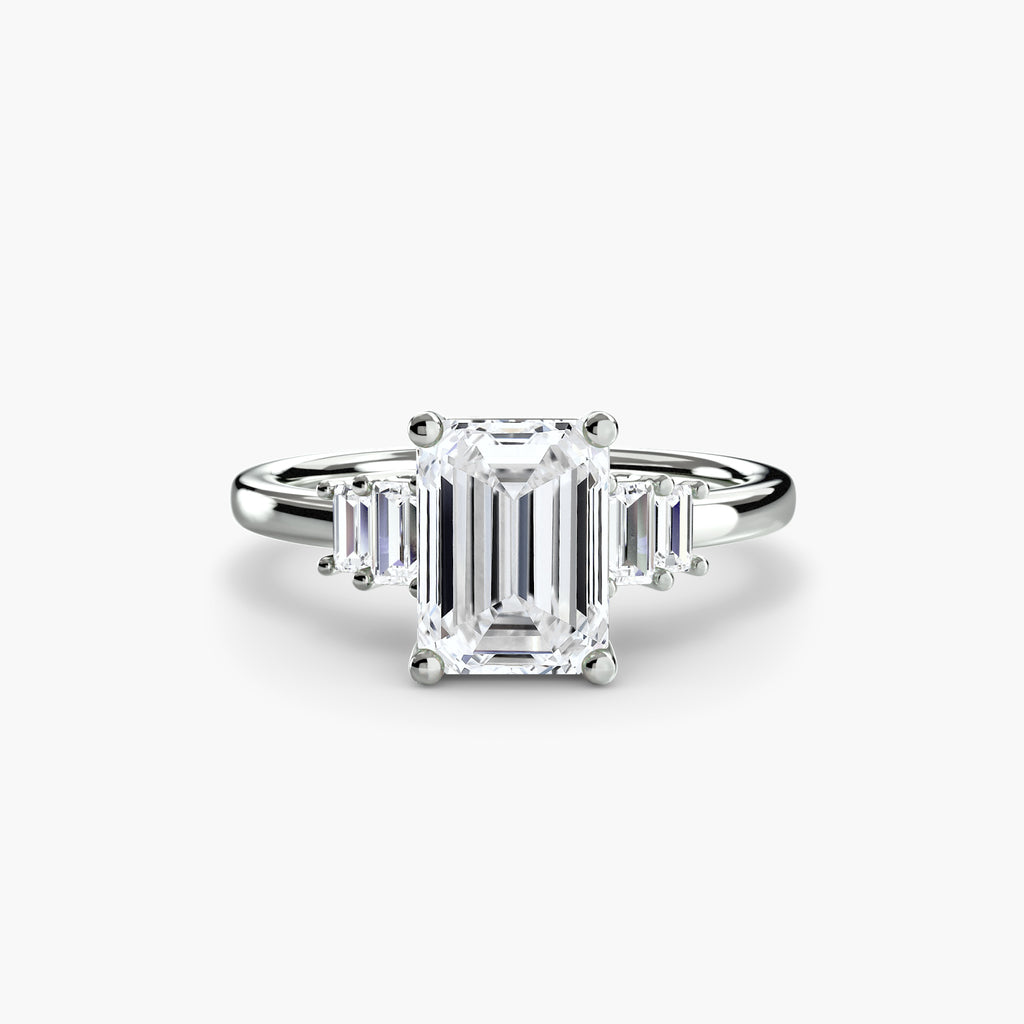 Baguette Accent Ring