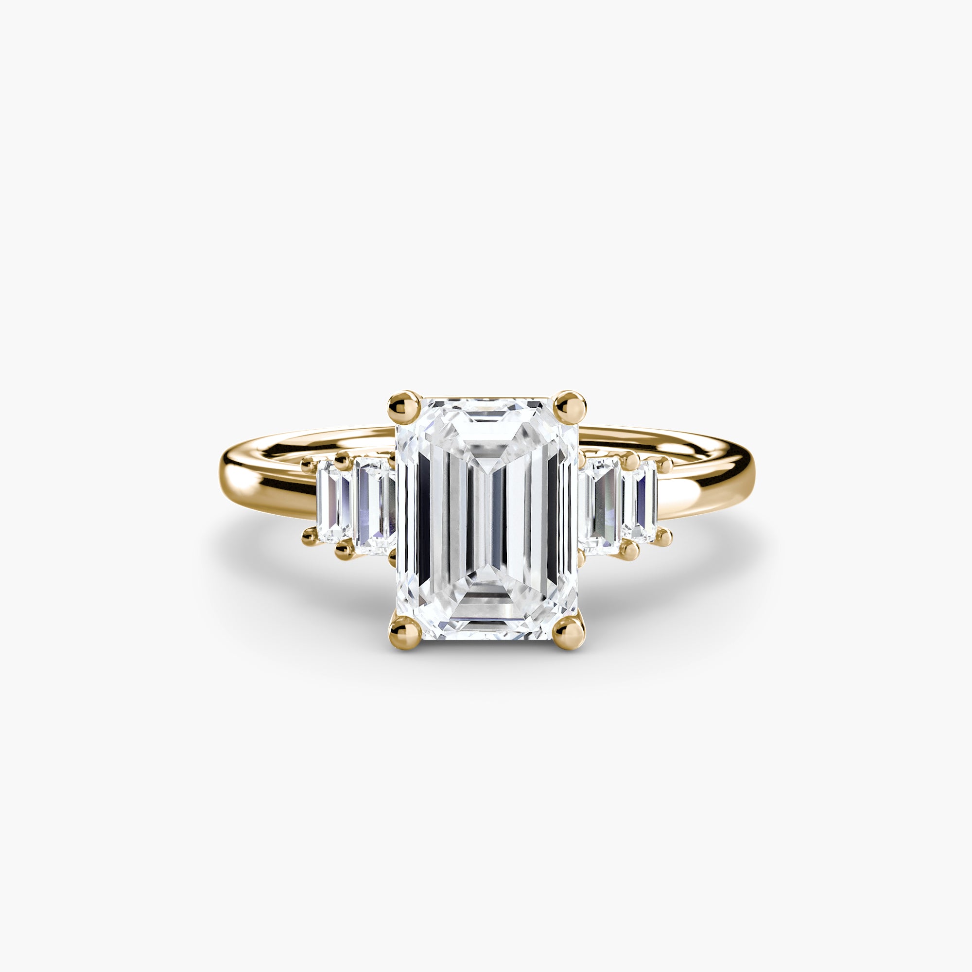 Baguette Accent Ring