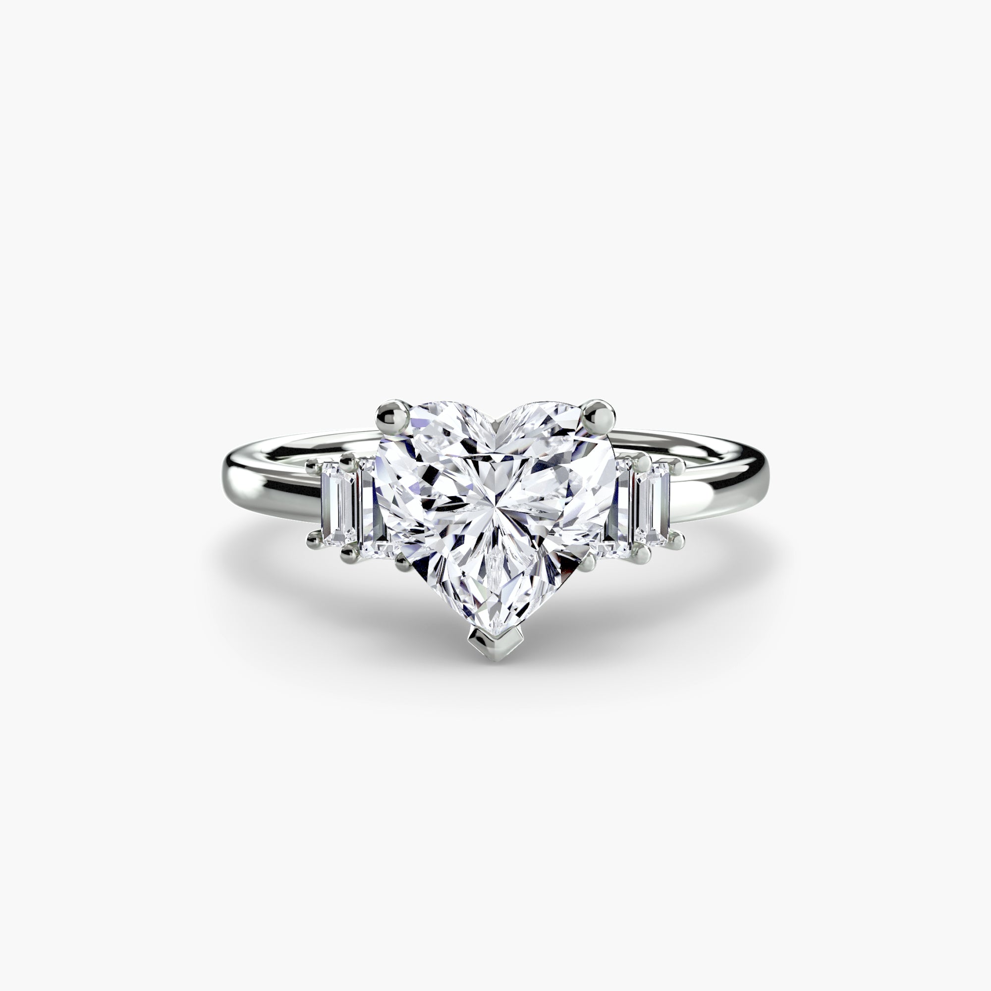 Baguette Accent Ring
