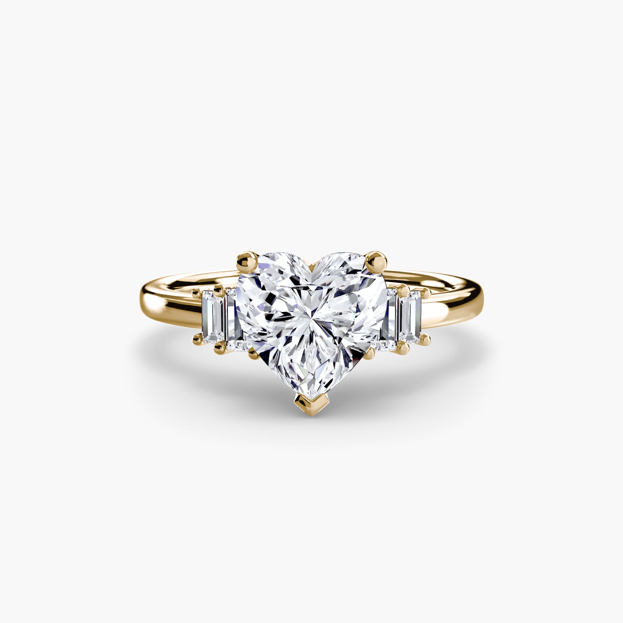 Baguette Accent Ring