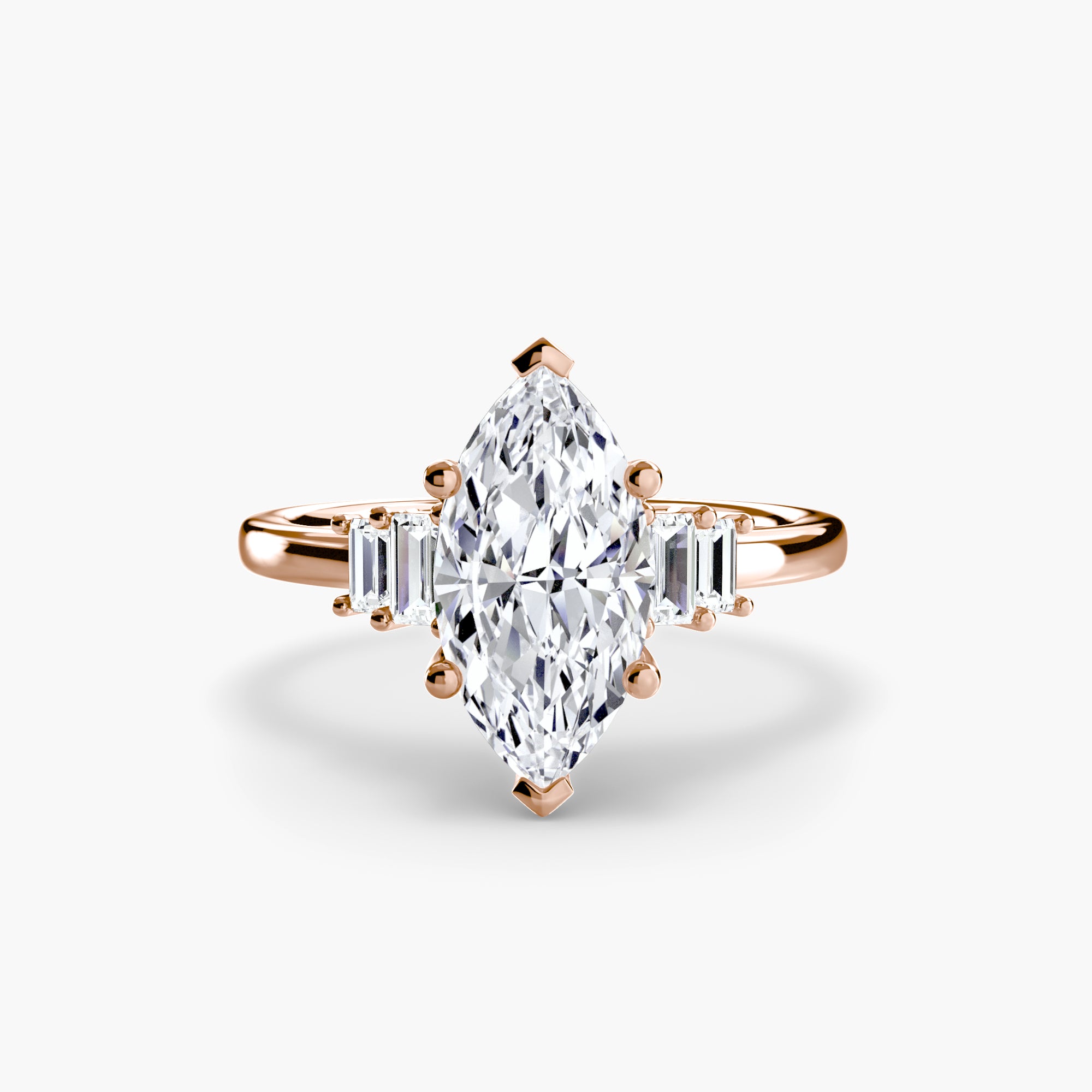 Baguette Accent Ring