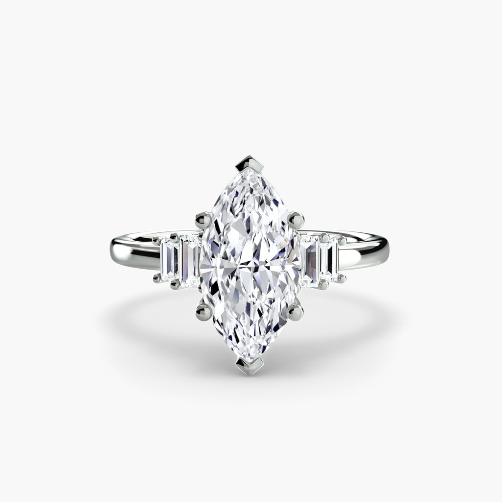 Baguette Accent Ring