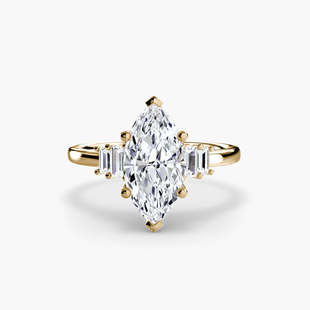 Baguette Accent Ring
