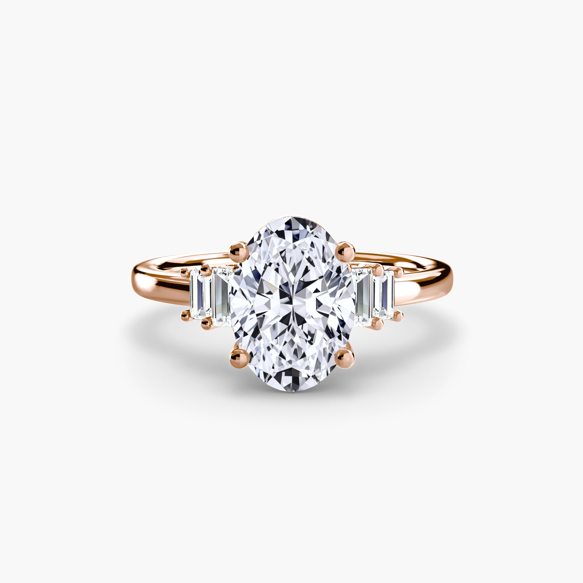 Baguette Accent Ring