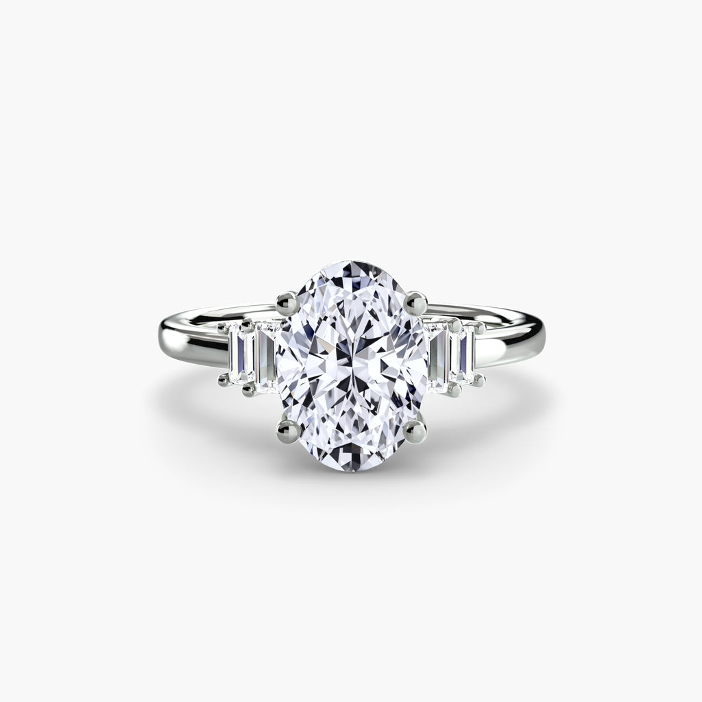 Baguette Accent Ring