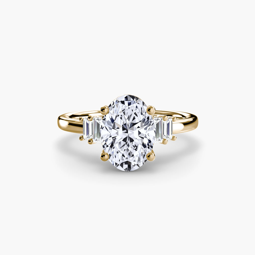 Baguette Accent Ring