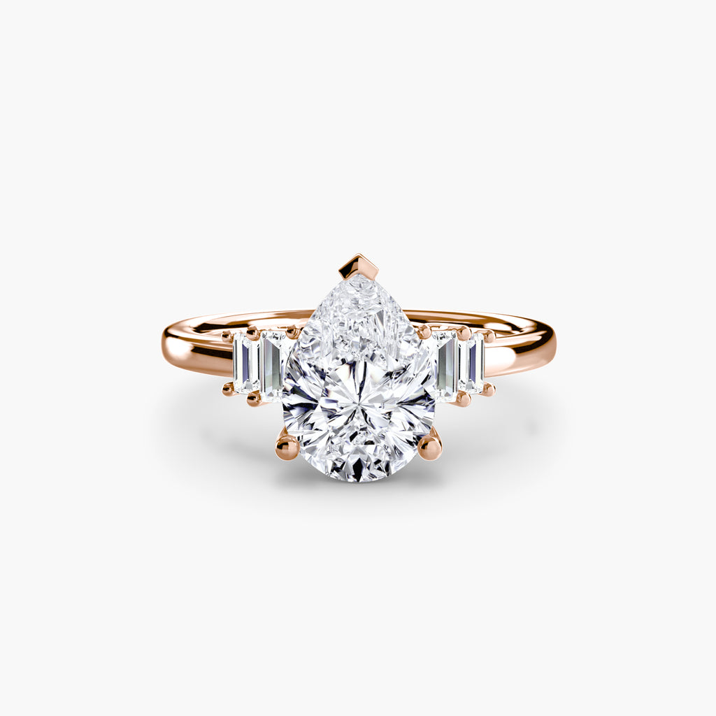 Baguette Accent Ring