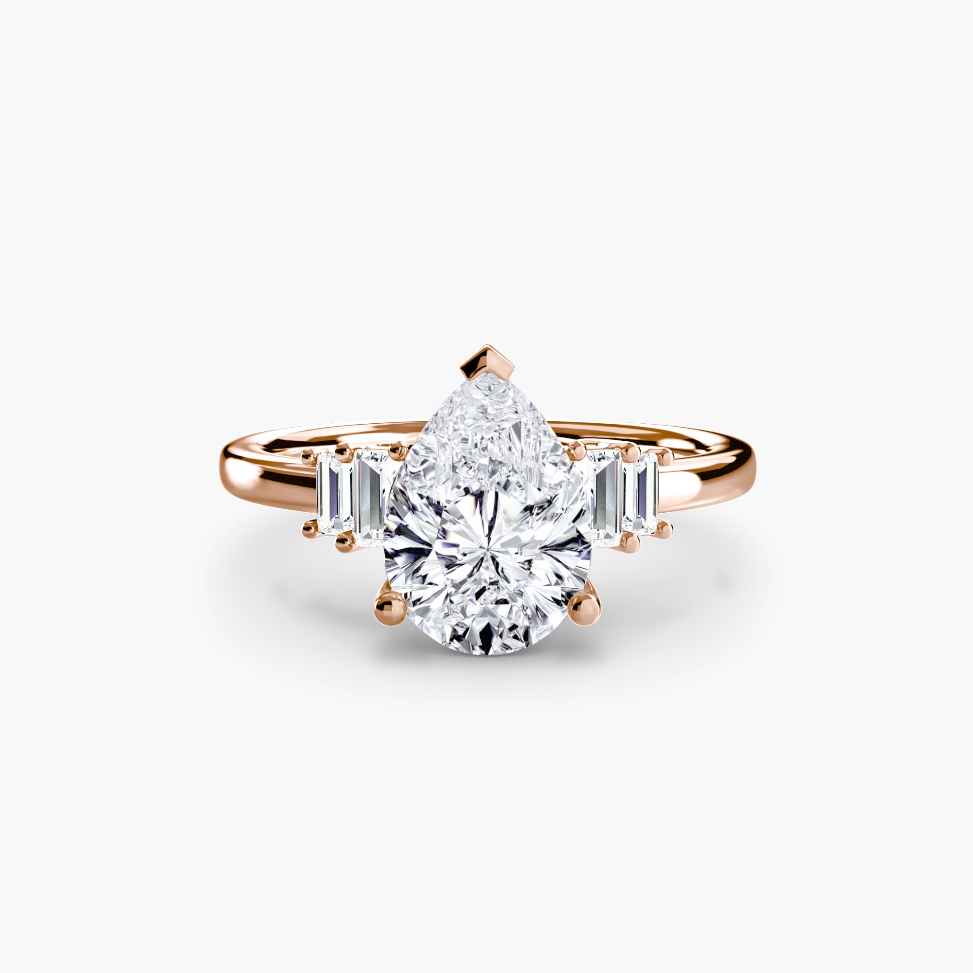 Baguette Accent Ring