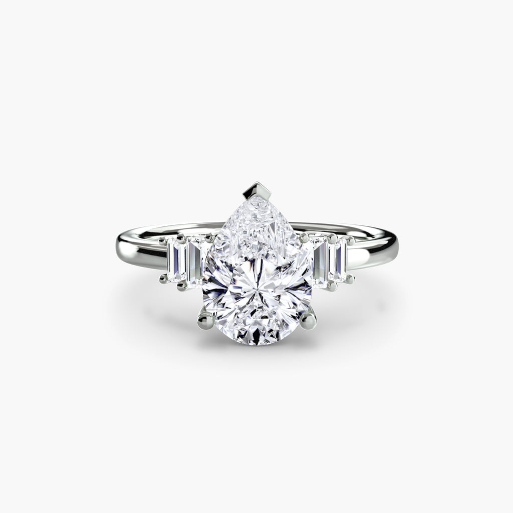 Baguette Accent Ring