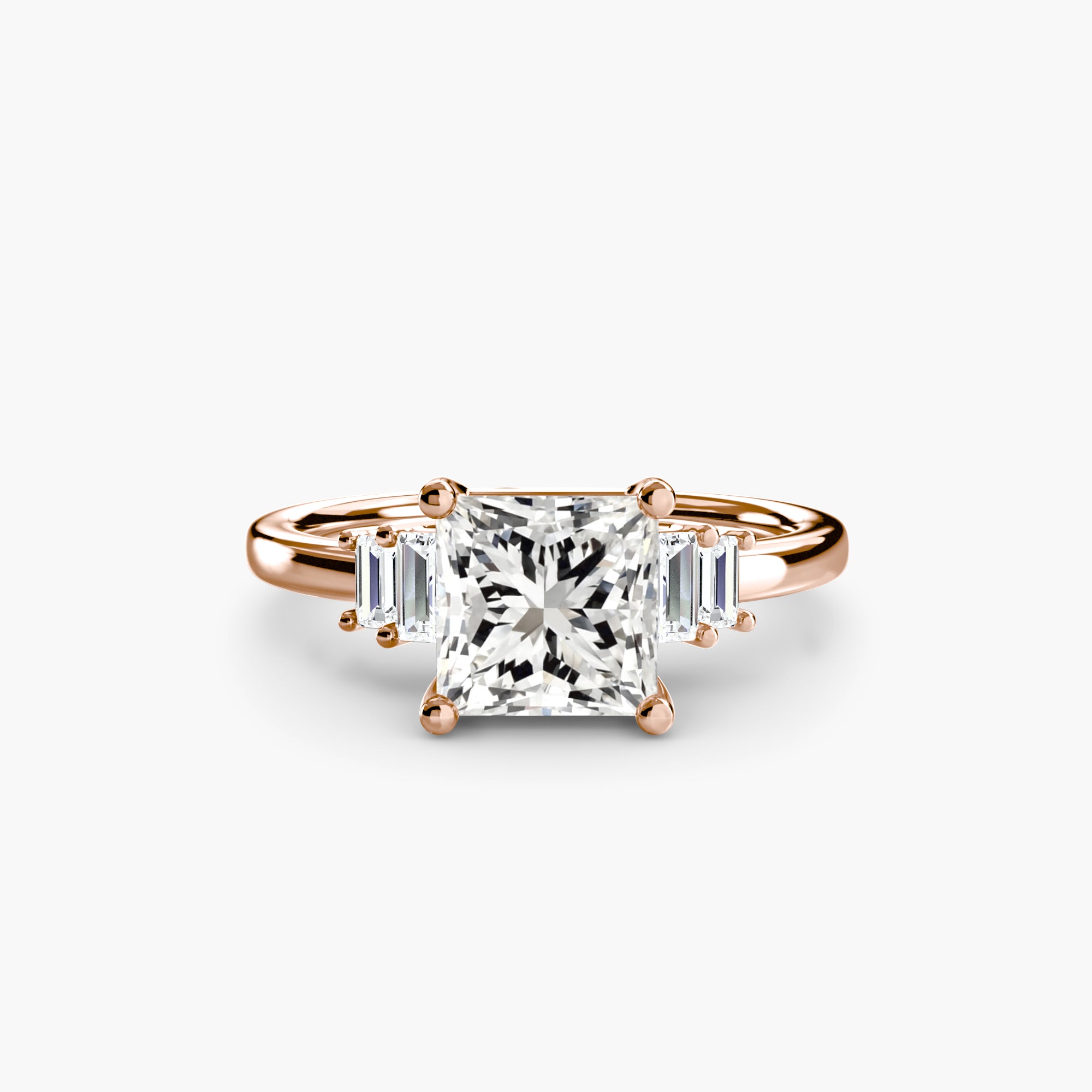 Baguette Accent Ring