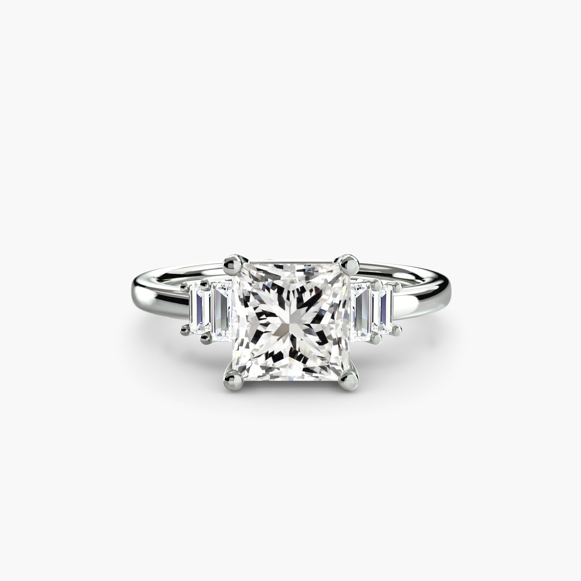 Baguette Accent Ring