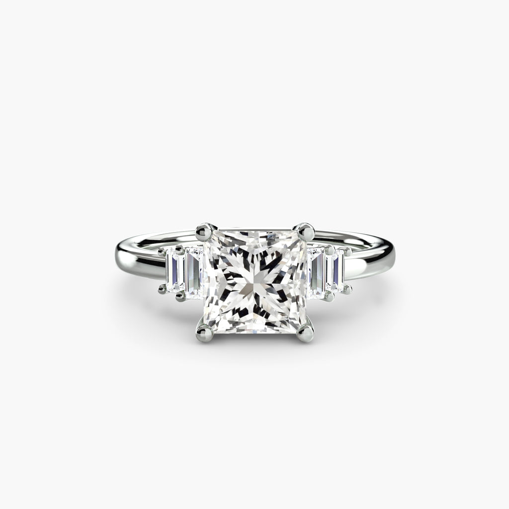 Baguette Accent Ring