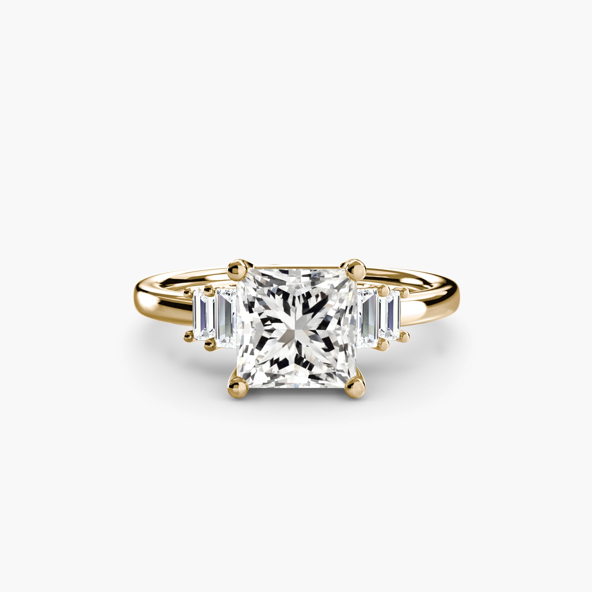 Baguette Accent Ring
