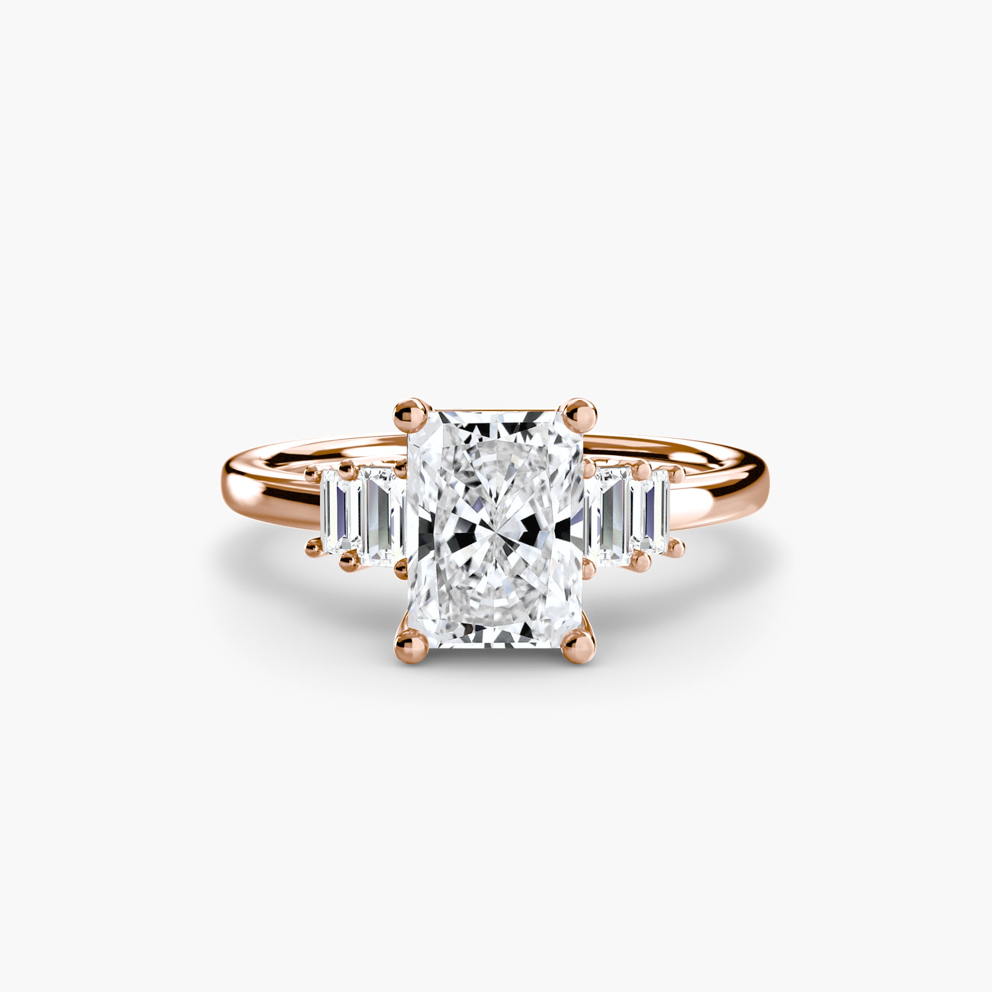 Baguette Accent Ring