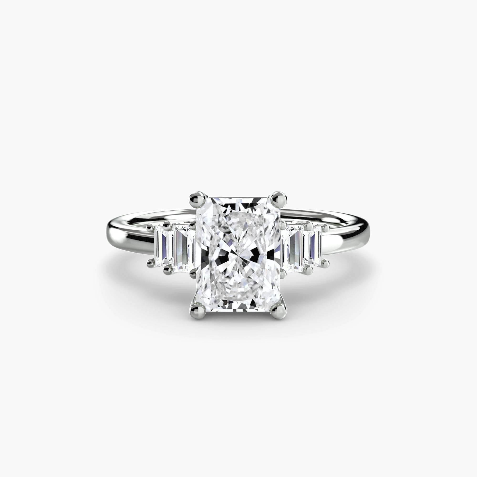 Baguette Accent Ring