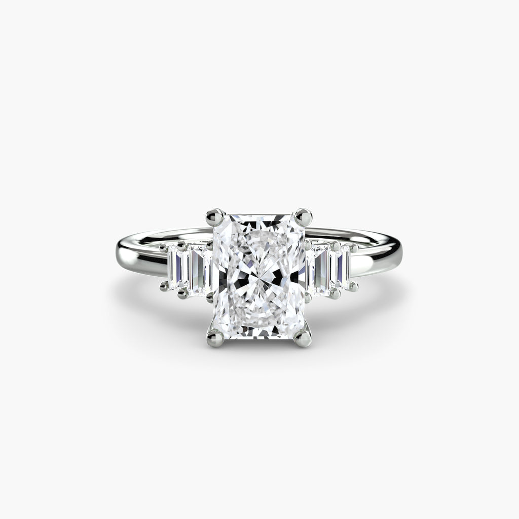 Baguette Accent Ring