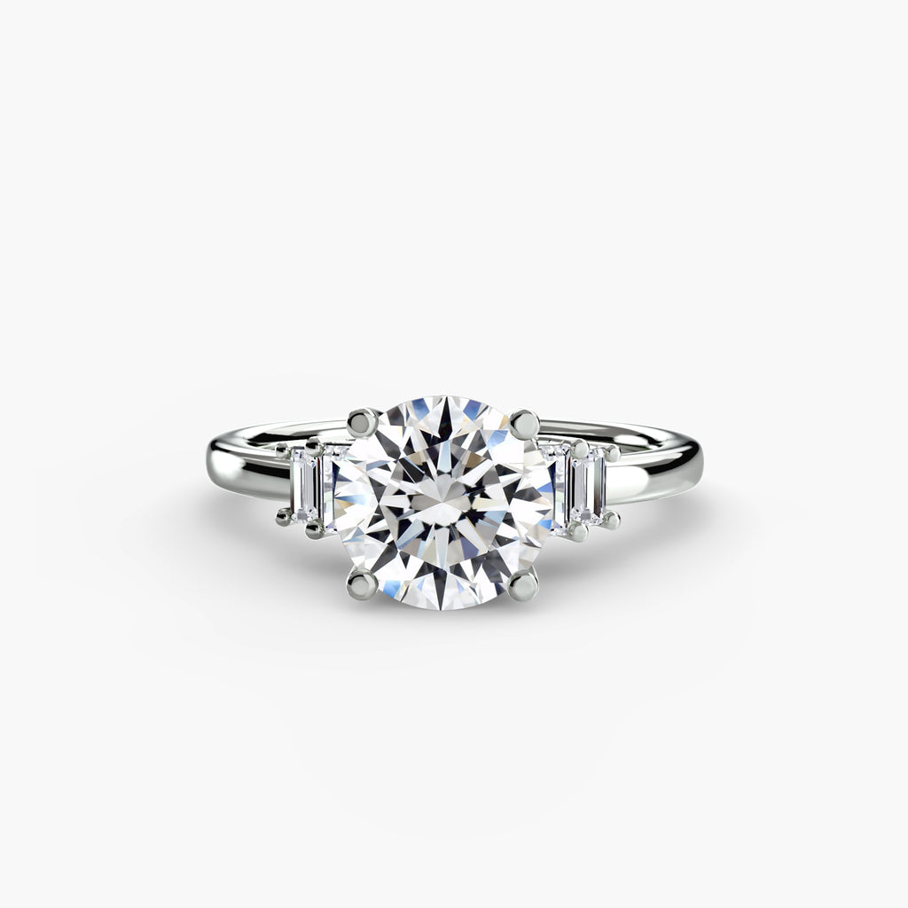Baguette Accent Ring