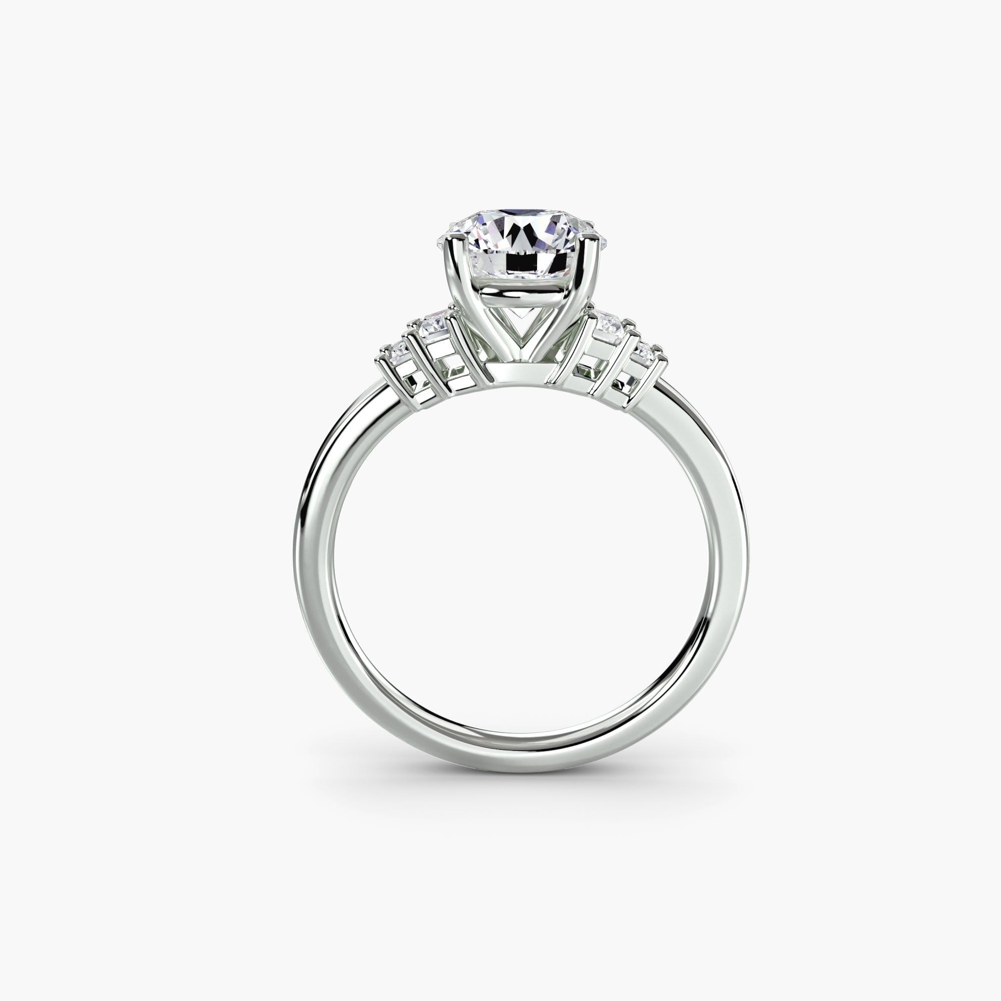 Baguette Accent Ring