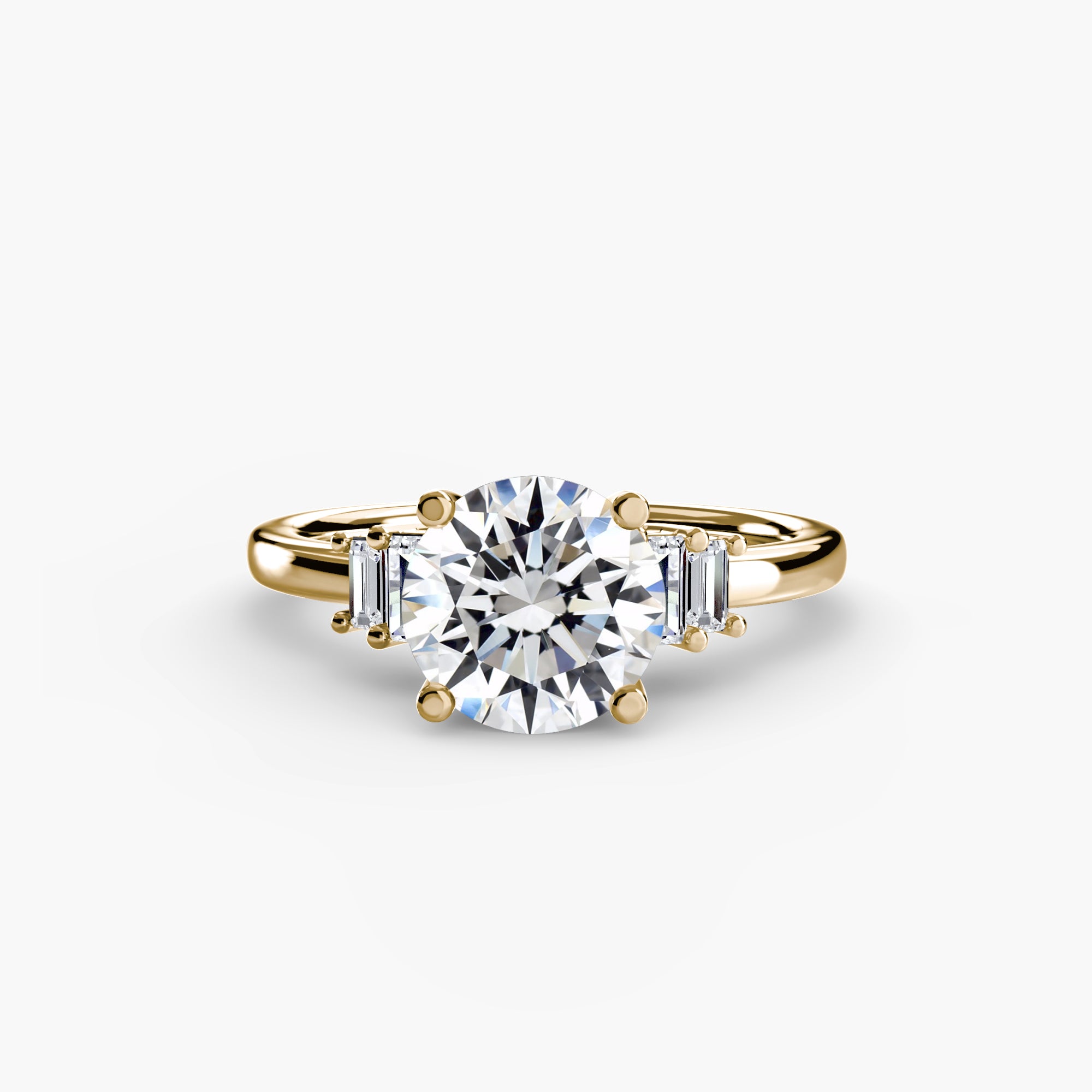 Baguette Accent Ring