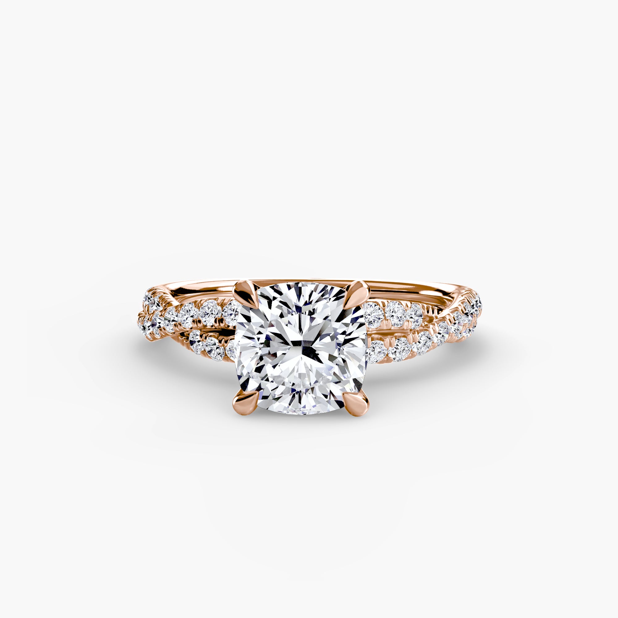 Tate Twisted Pavé Solitaire