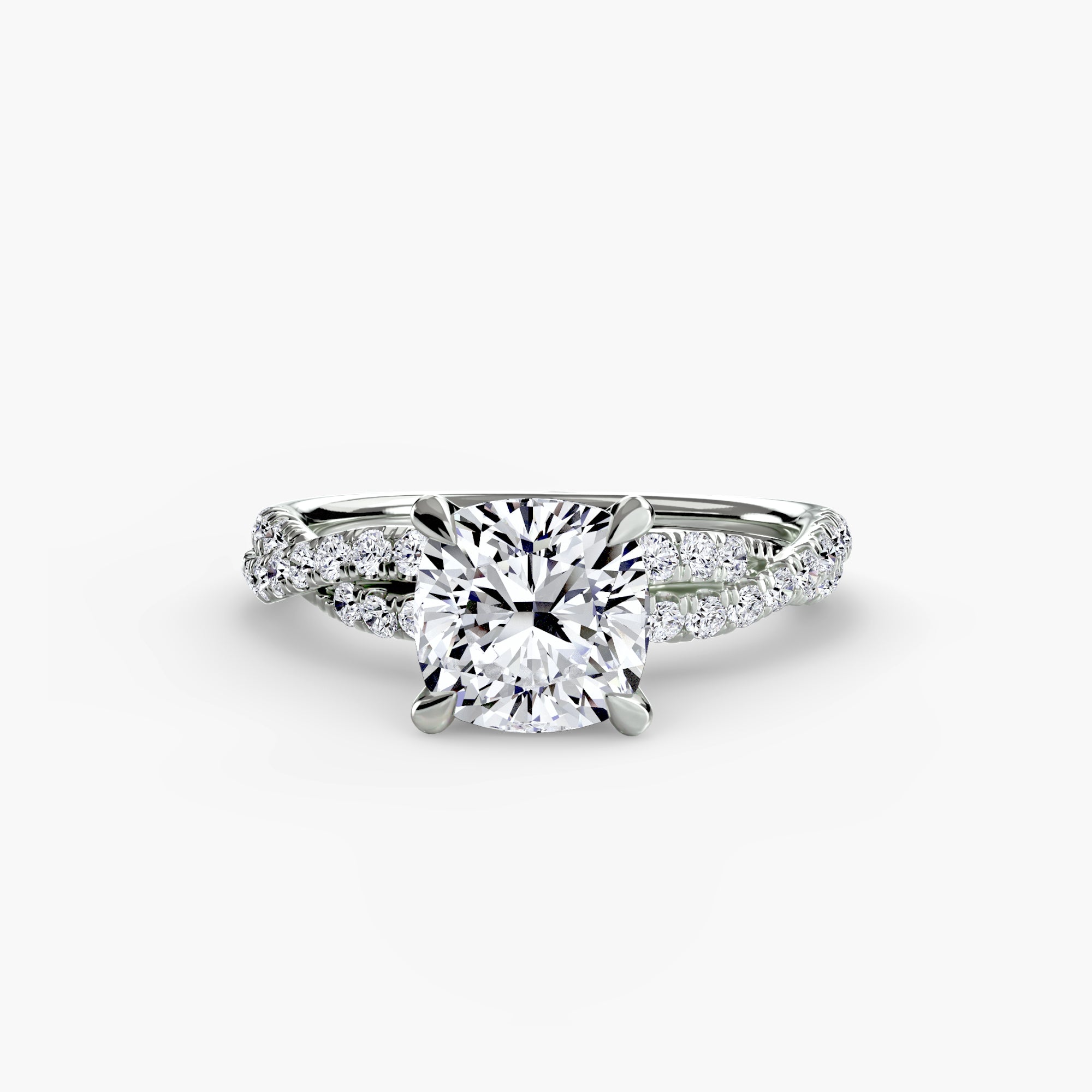 Tate Twisted Pavé Solitaire
