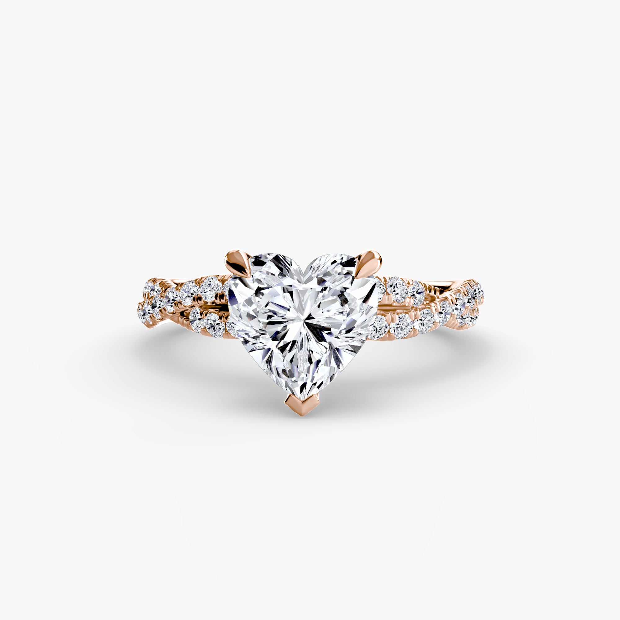 Tate Twisted Pavé Solitaire
