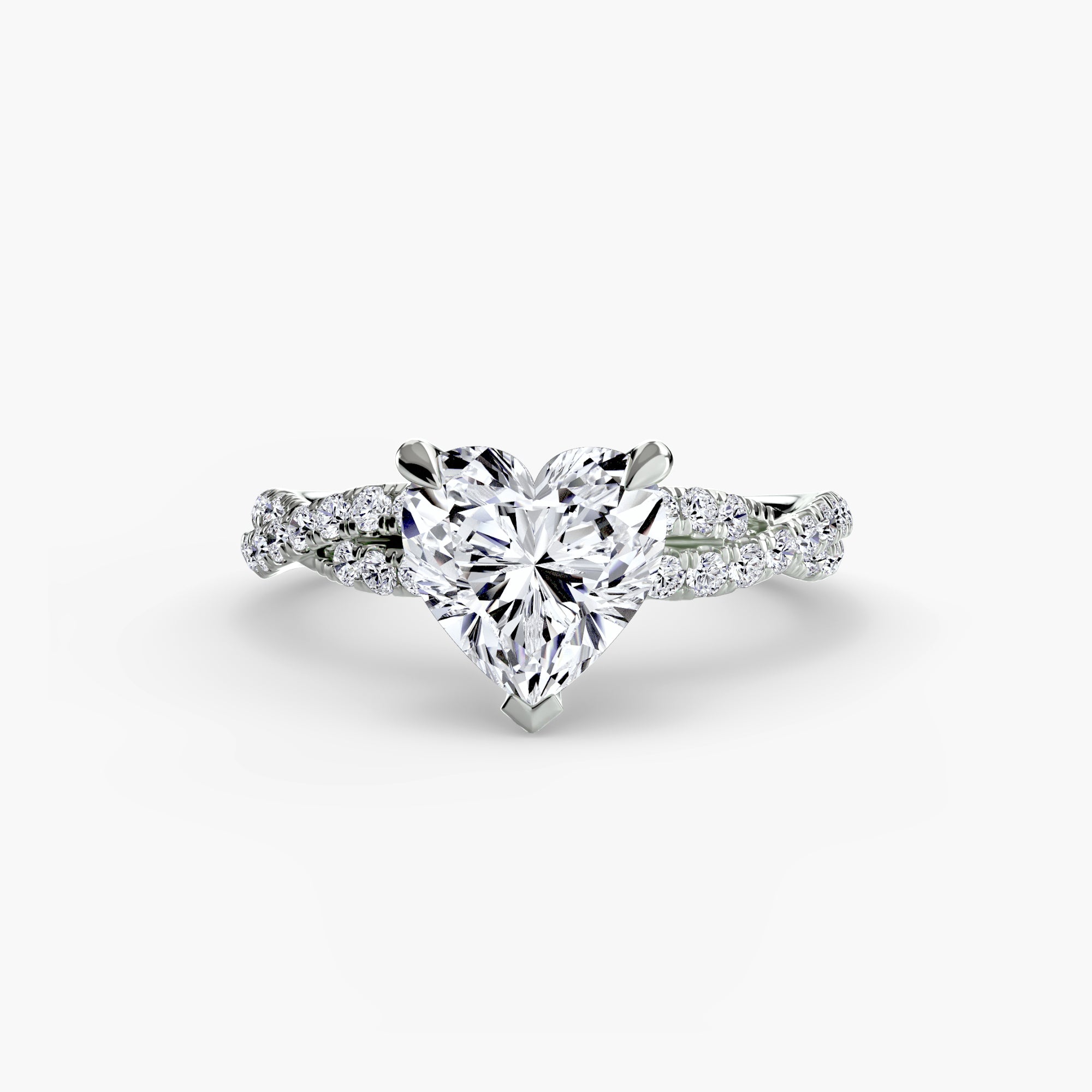 Tate Twisted Pavé Solitaire