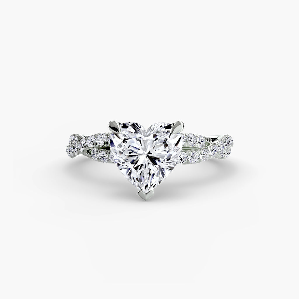 Tate Twisted Pavé Solitaire