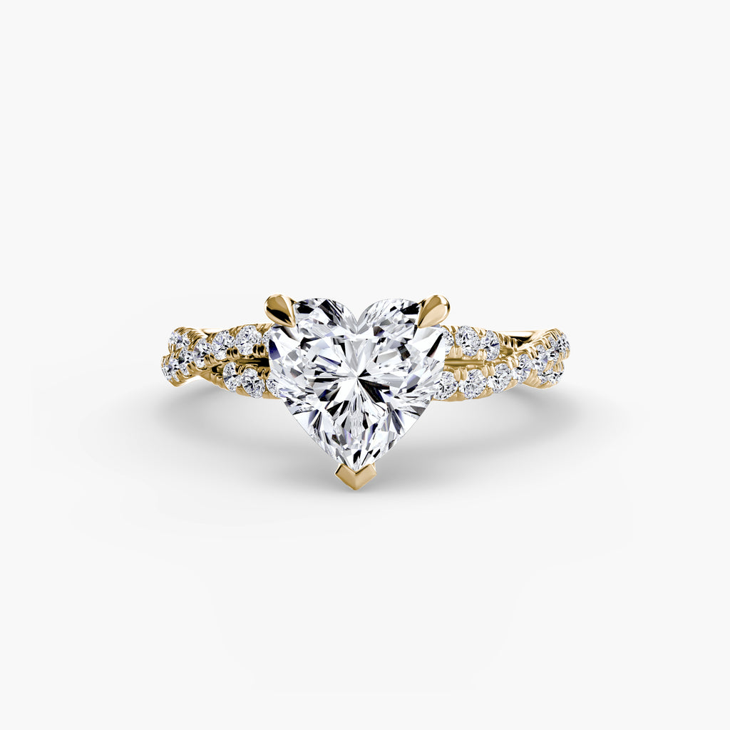 Tate Twisted Pavé Solitaire