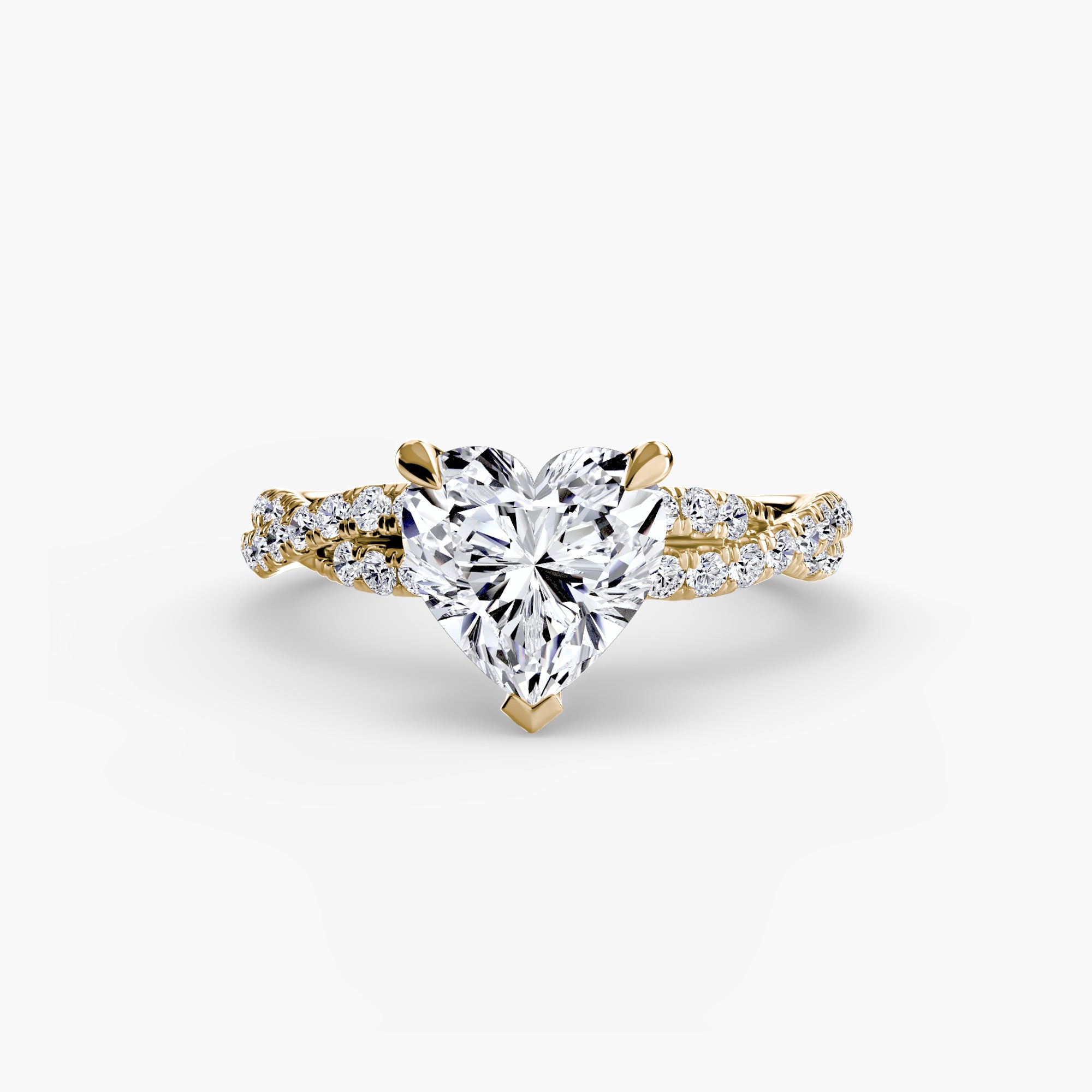 Tate Twisted Pavé Solitaire