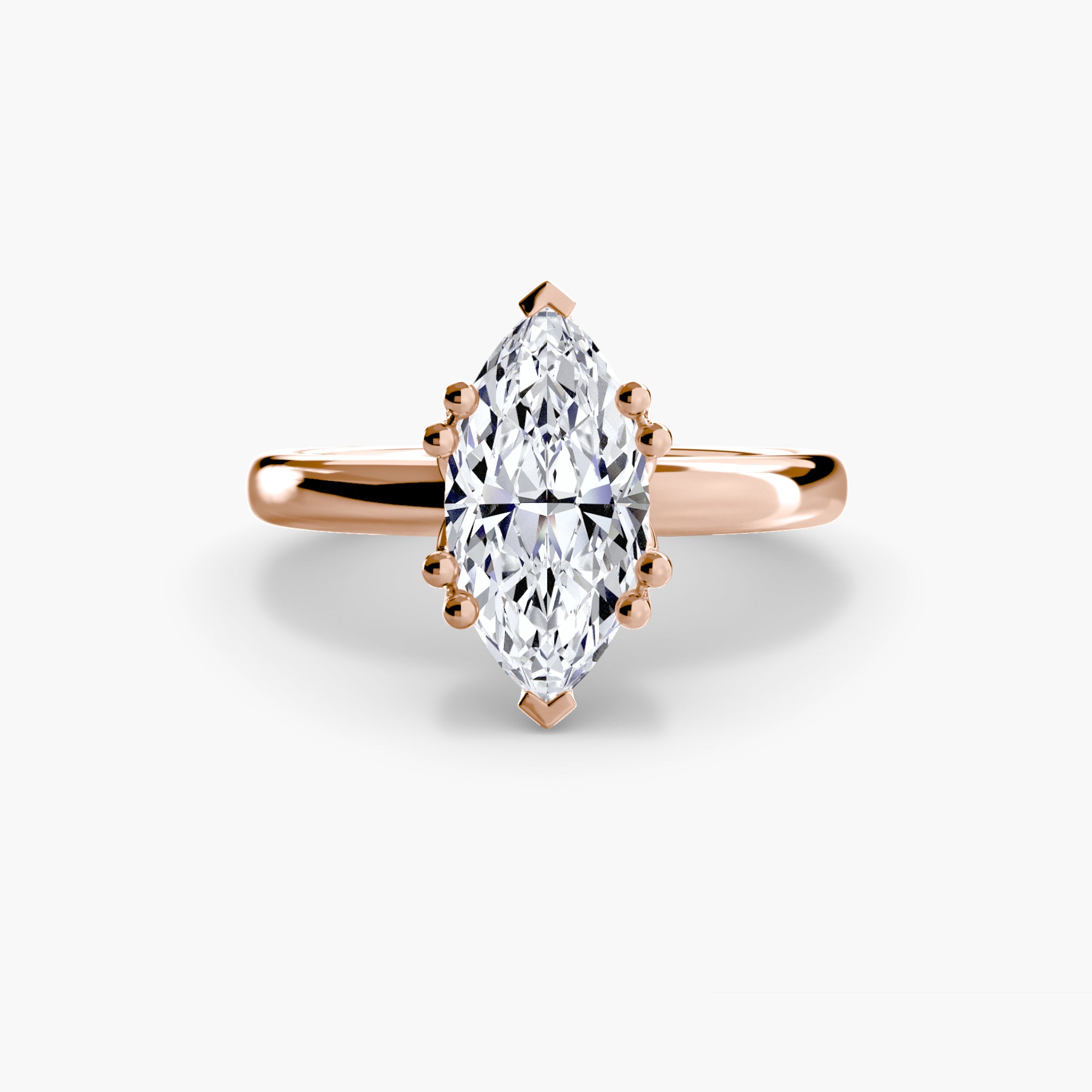 Celeste Double Claw Solitaire