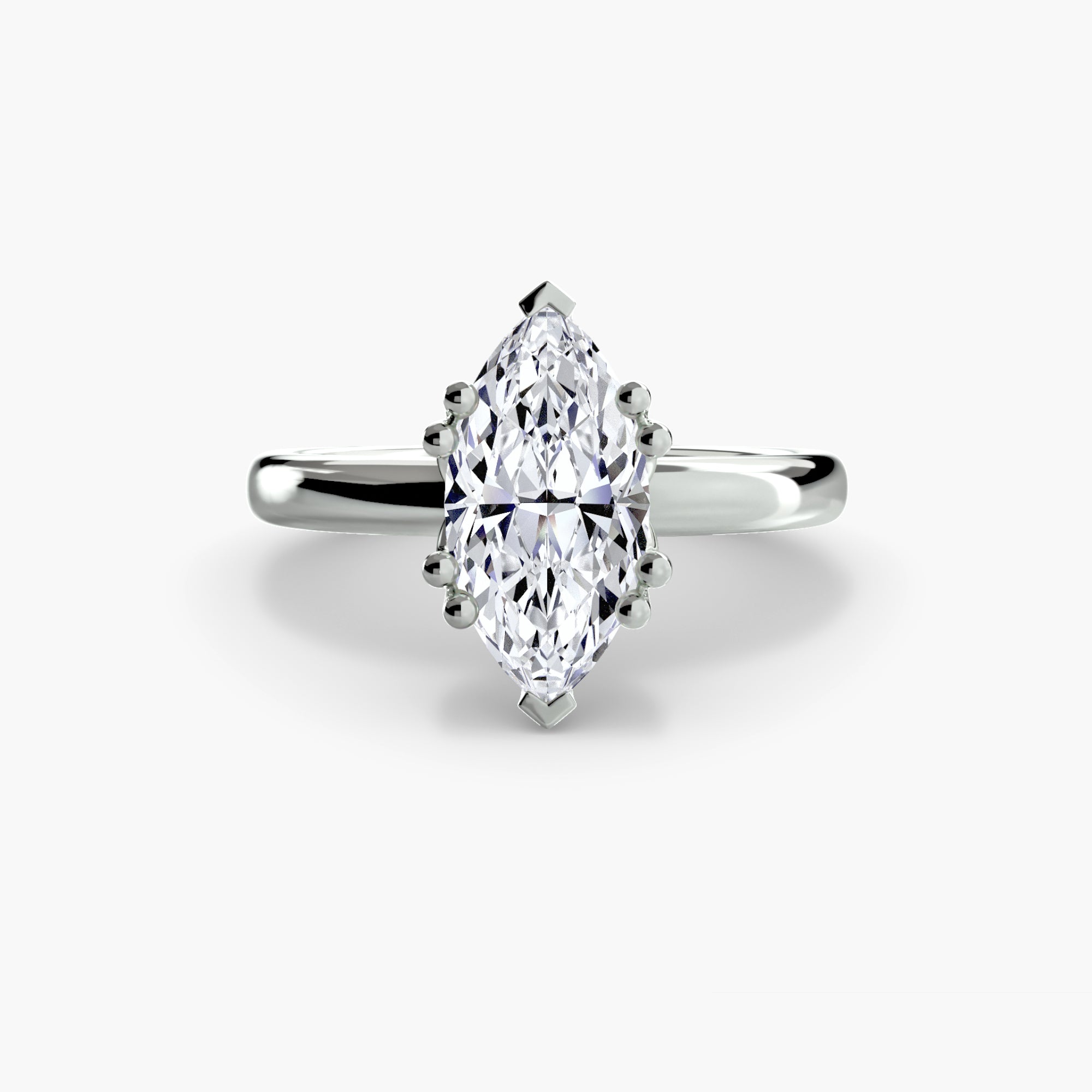Celeste Double Claw Solitaire