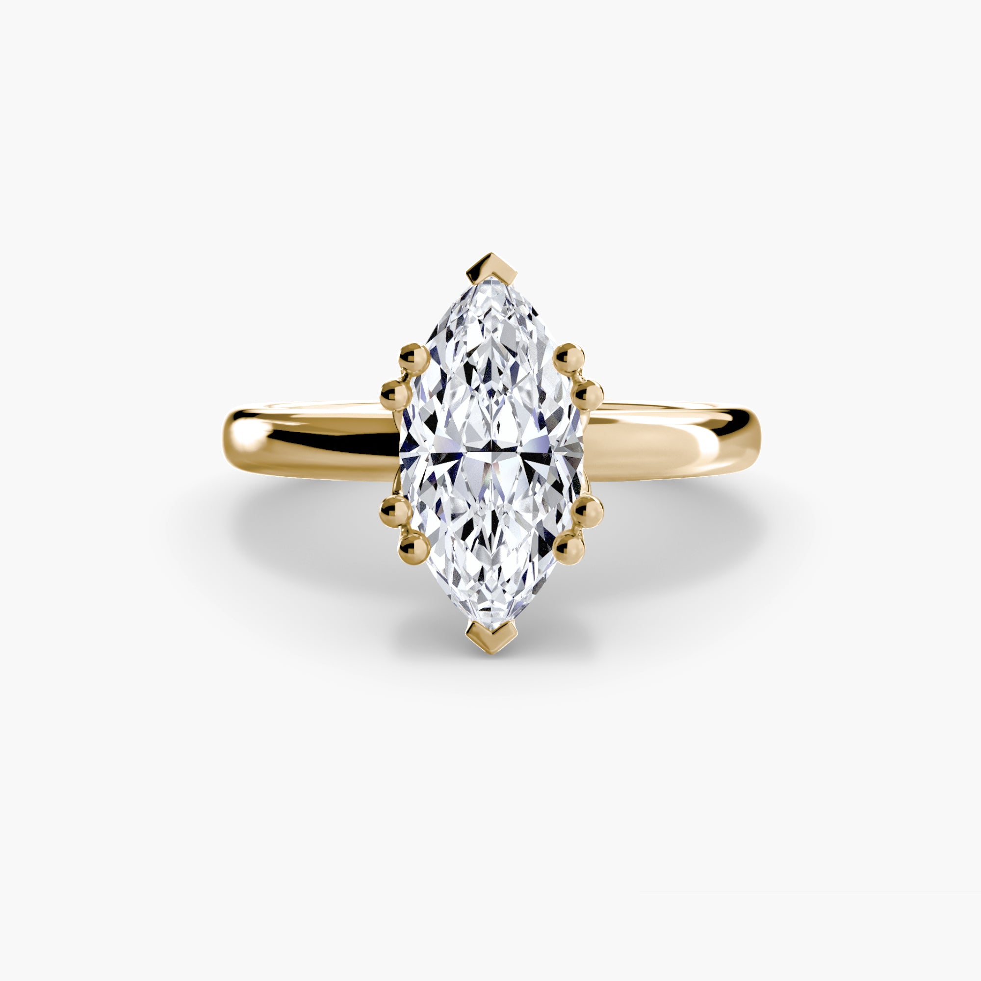 Celeste Double Claw Solitaire
